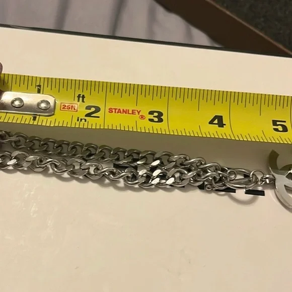 Chanel Silver Chain Bracelet - Picture 5 of 7